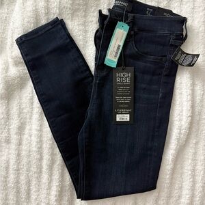 Liverpool 2P Dark Blue Jeans High Rise Ankle